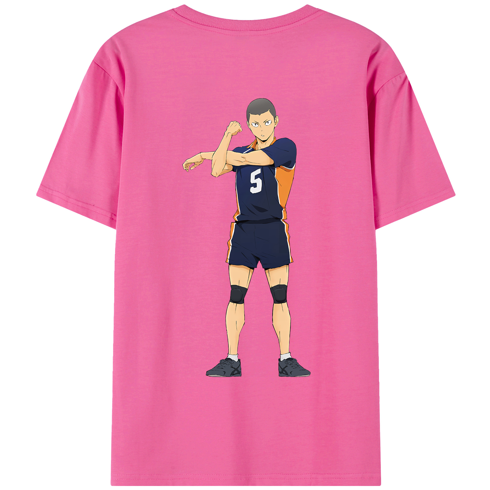 （画像用） ハイキュー!! Haikyu!! レディース半袖Tシャツ(バックプリント)